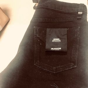 Hudson Black jean shorts